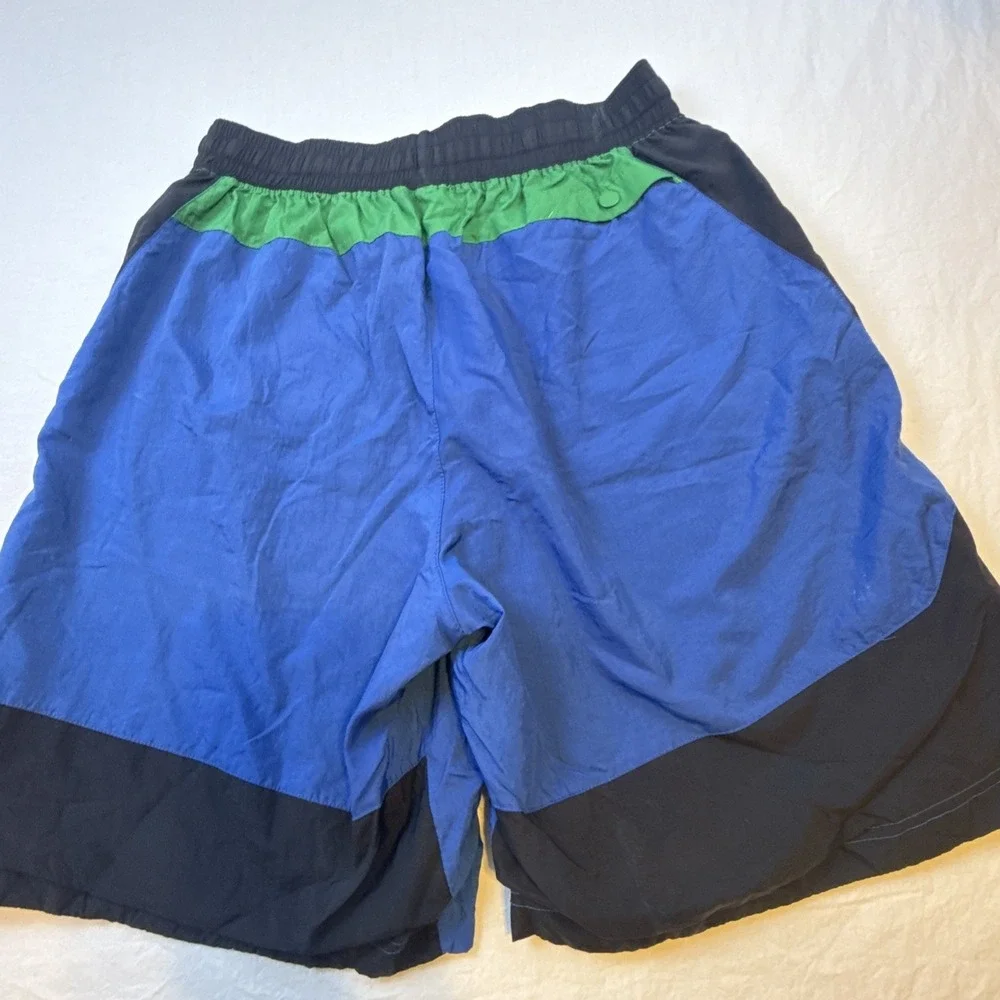 Nike  Shorts MENS XL DRAWSTRING  LOGO COLORBLOCK SHORTS - Picture 6 of 9